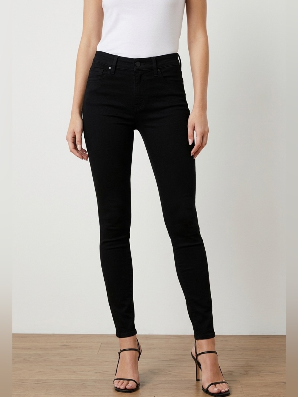 Joe’s Skinny Ankle Black‎ Ponte Pants Size 31